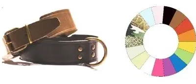 COLLAR LEATHER BULL NG 45-54 L600 A40