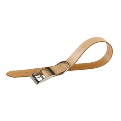 FERPLAST COLLAR CUERO NATURAL C 20 43 BEIGE