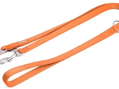 FREEDOG CORREA ADIESTRAMIENTO NYLON NARANJA 20MM X 200CM