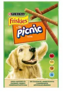 FRISKIES CANINE ADULT PICNIC POLLO CAJA 8X126GR