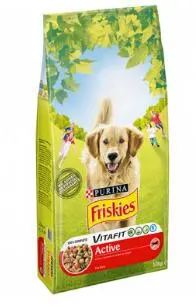 FRISKIES CANINE ADULT ACTIVE CARNE 18KG