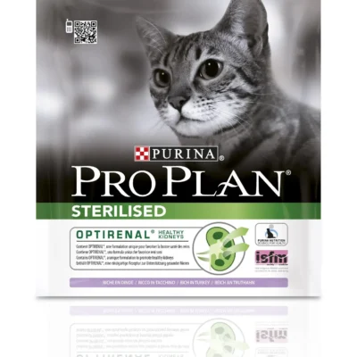PRO PLAN STERILISED Gato Pavo 400g ES