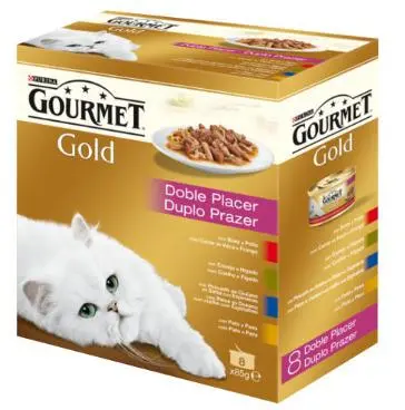 GOURMET GOLD DOBLE PLACER SURTIDO CAJA 12X85GR