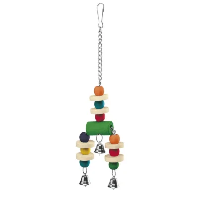 FERPLAST JUGUETE DE MADERA PARA LOROS 9X3X32CM