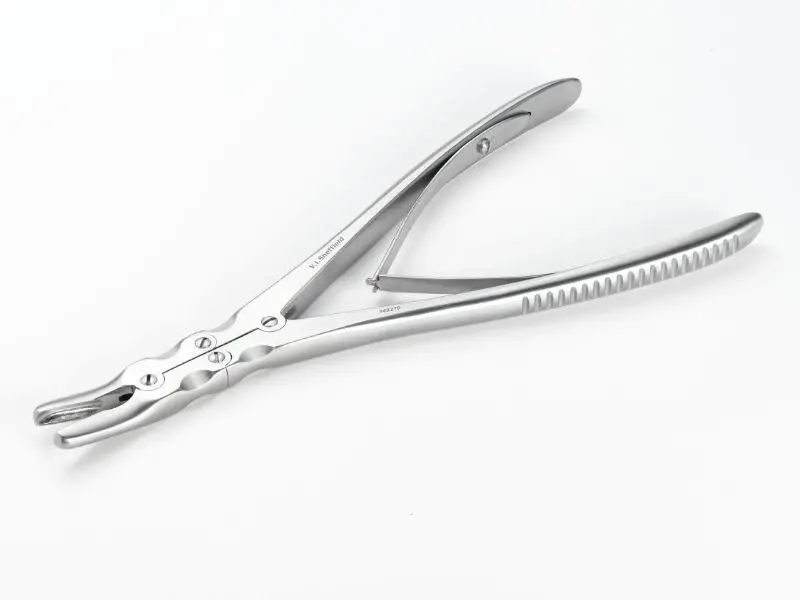 142270 RUSKIN RONGEUR CURVO ACCION COMPUEST 23CM 6MM MORDIDA