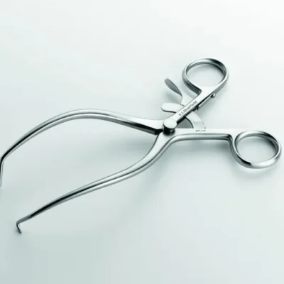 001334 RETRACTOR GELPI ASIMETRICO 13CM A=20-30MM 2UDS