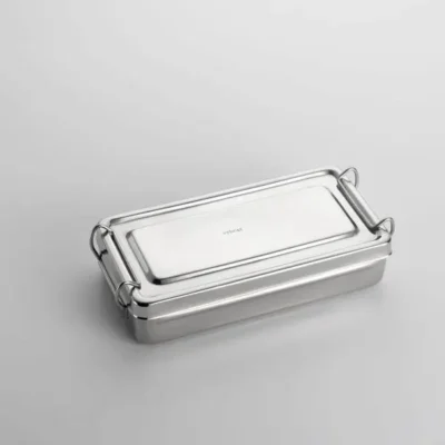 BX221250NF CAJA ESTERILIZAR INOX SIN FILTRO 22X12X5CM