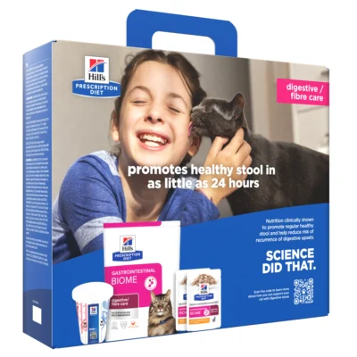 HILL'S PD FELINE GASTROINTESTINAL BIOME KIT 300G+ 2X85G