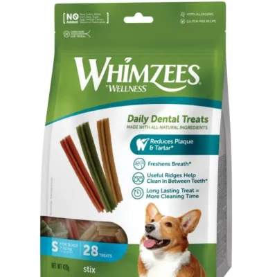 WHIMZEES BAG STIX S 28UDS