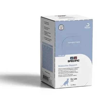 SPECIFIC FELINE FEW-DM FELINE ENDOCRINE SUPPORT CAJA 7X100GR