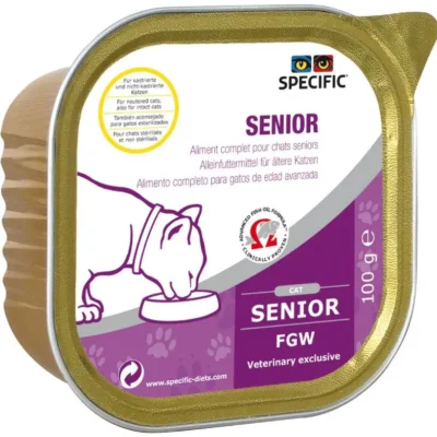 SPECIFIC FELINE SENIOR FGW CAJA 7X100GR