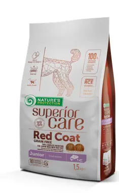 NATURE'S P SC RED DOG PUPPY SMALL GRAIN FREE SALMON 1,5KG