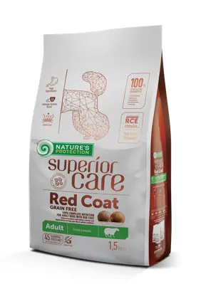NATURE'S P SC RED DOG ADULT SMALL GRAIN FREE CORDERO 1,5KG