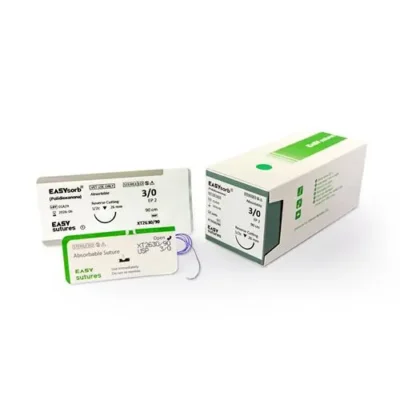 EASYTRENZ NOVUM 2/0 TRIANGULAR 24MM 3/8 90CM NDR OBVIUM