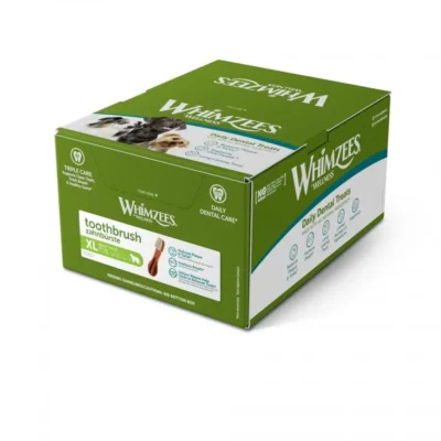 WHIMZEES CAJA TOOTHBRUSH XL 18UDS